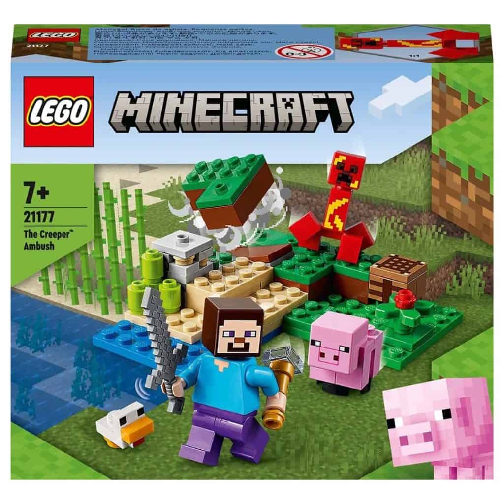 LEGO Minecraft Creeper hyökkäys 21177